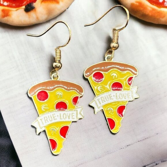 Artisan Jewelry - Pizza Lovers Earrings | Handmade